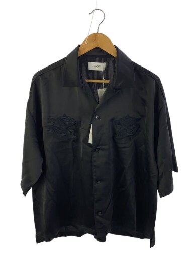 商品画像：半袖シャツ/L/ポリエステル/BLK/opa250485// 1