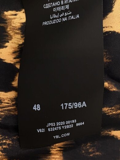 商品画像：ナイロンジャケット/48/ポリエステル/キャメル/アニマル/JP53 2020 00193 4