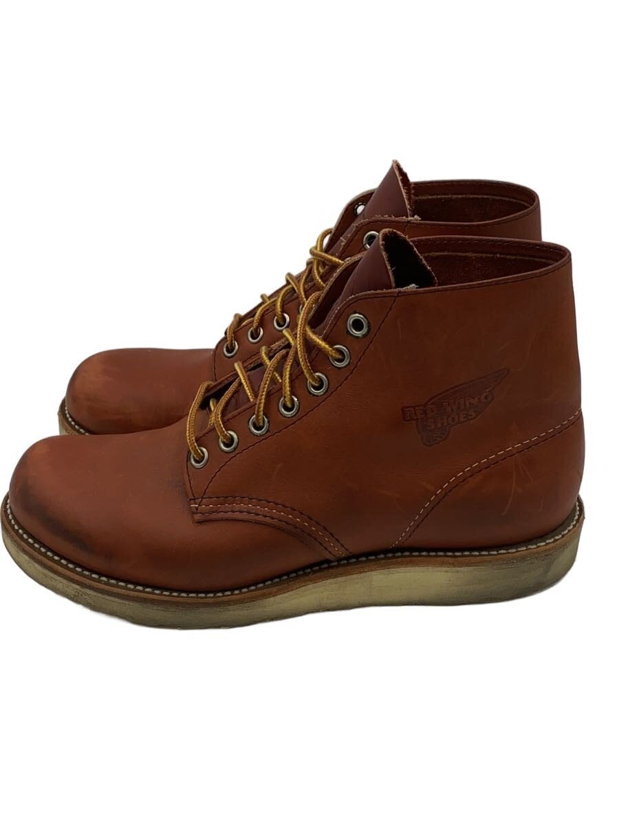 RED WING / ハイカットスニーカー/UK6/RED/レザー/8166