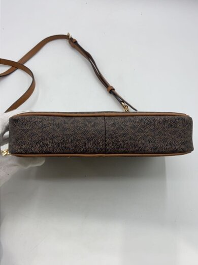 商品画像：ショルダーバッグ/レザー/BRW/総柄/OX-2201 4