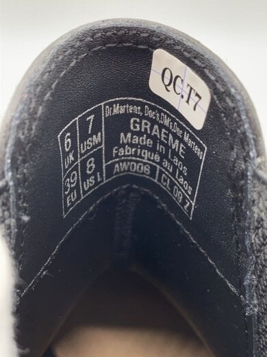 商品画像：サイドゴアブーツ/UK6/BLK/レザー/AW006 5