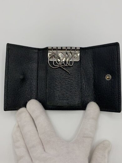 商品画像：キーケース/レザー/BLK/メンズ/154295// 4