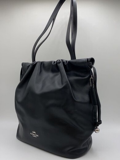 商品画像：トートバッグ/レザー/BLK/CV947 2