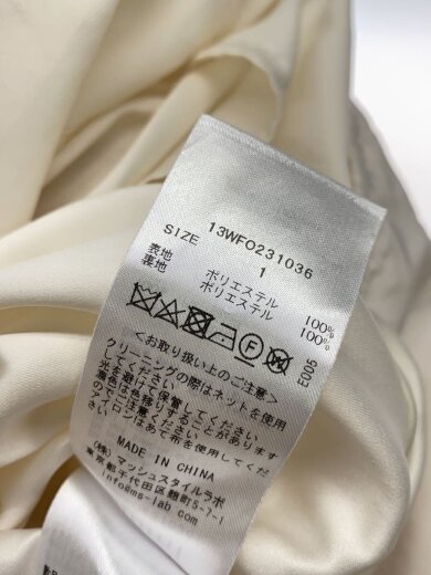 商品画像：半袖ワンピース/1/ポリエステル/WHT/無地/13WFO231036// 4