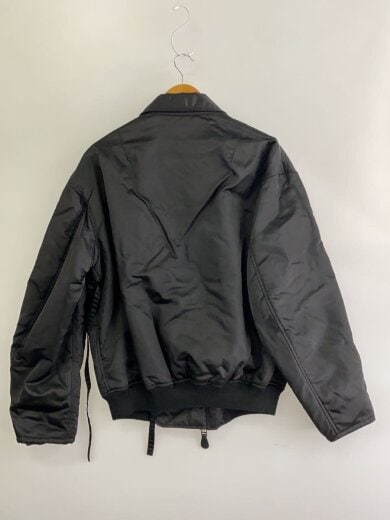 商品画像：ミリタリージャケット/48/ナイロン/BLK/S21FW05BL-N 2