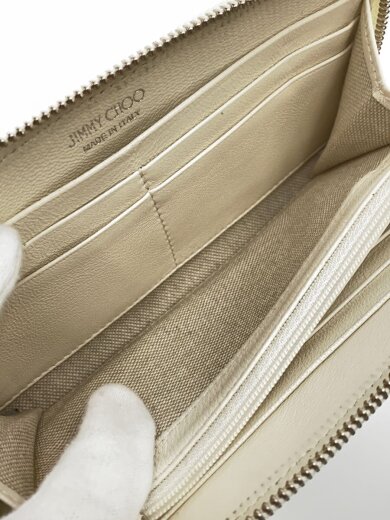 画像：JIMMY CHOO長財布/--/WHT/レディース/FILIPA6