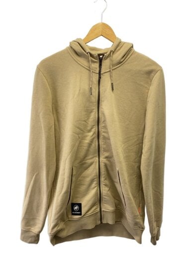 商品画像：ジップパーカー/L/コットン/BEG/無地/1014-05030 1