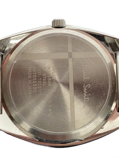 商品画像：ソーラー腕時計/アナログ/ステンレス/BLK 3