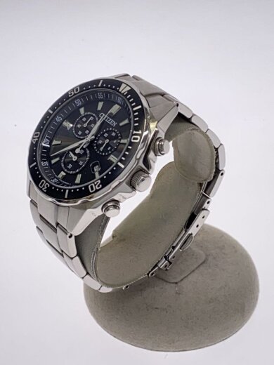 商品画像：クォーツ腕時計/アナログ/ステンレス/GRY/SLV/H500-S064538// 2