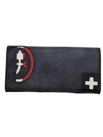 商品画像：長財布/レザー/BLK/メンズ 1