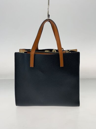 商品画像：ハンドバッグ/レザー/BLK/無地/M0016132 3