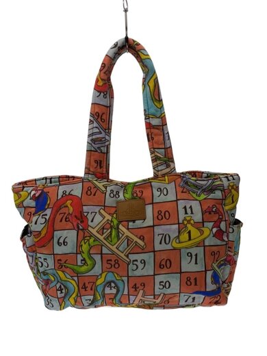 画像：Vivienne Westwoodトートバッグ/キャンバス/マルチカラー/総柄1