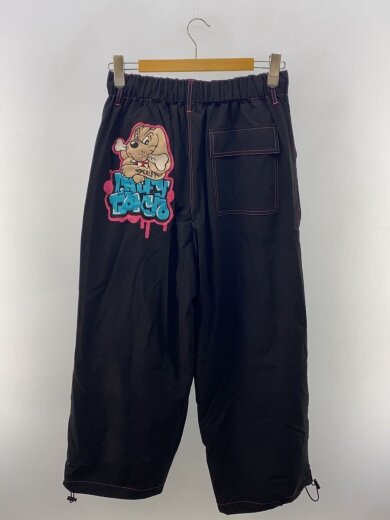 商品画像：ボトム/L/ナイロン/BLK/無地/131003 2