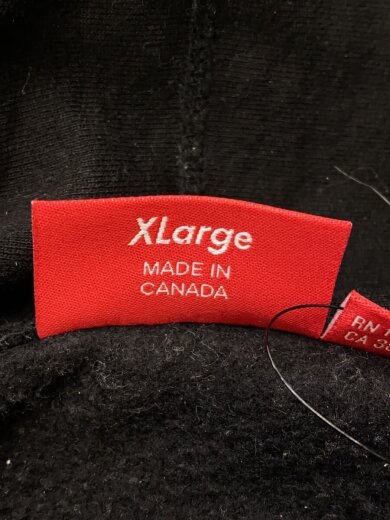 商品画像：パーカー/XL/コットン/BLK/無地 4