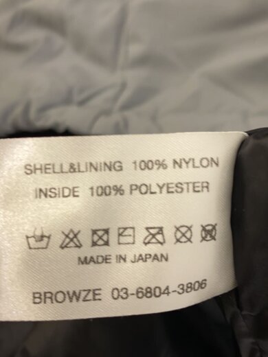 商品画像：ブルゾン/XL/ナイロン/BLK/AW23BRENJK03LP 4