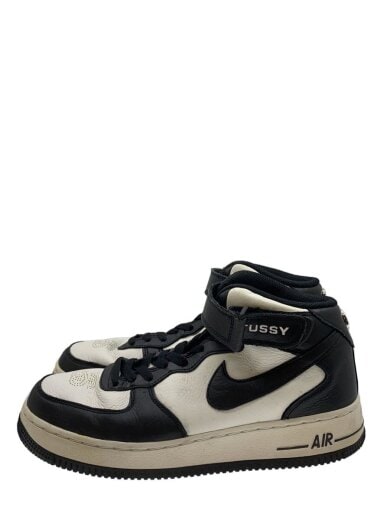 商品画像：AIR FORCE 1 07 MID SP_エア フォース 1 ミッド スペシャル/26.5cm/BLK/レザー// 1