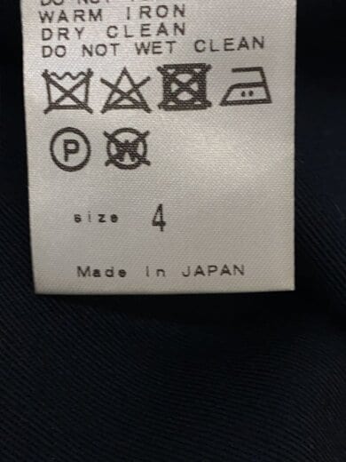 商品画像：T/C TWILL SHOECUT PANTS/4/ポリエステル/BLK/02-2003-1001-15// 5