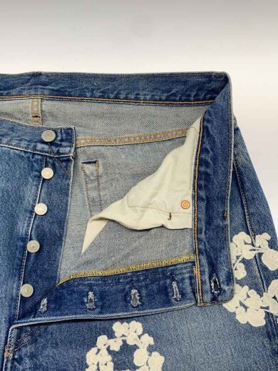 商品画像：×Levis/501 COTTON WREATH CHAIN STITCH/36//IDG/DT-S22-0000-0// 3
