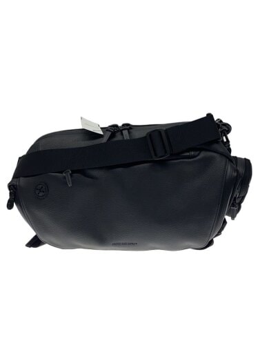 商品画像：Adjust sling multi bag/ショルダーバッグ/レザー/BLK/BBOM-1364// 1