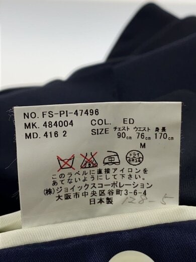 商品画像：テーラードジャケット/M/コットン/NVY/無地/FS-PI-47496 4