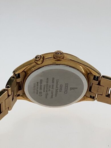 商品画像：ソーラー腕時計/アナログ/BLK/GLD/1B35-0AM0 3