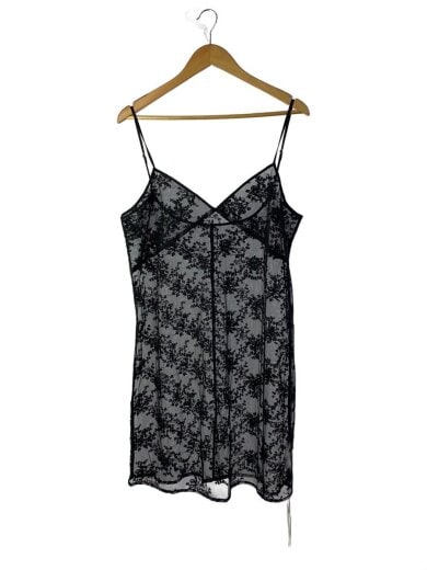 商品画像：キャミワンピース/S/--/BLK/花柄// 1