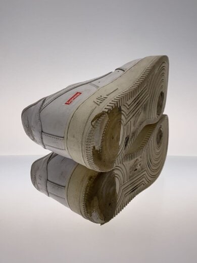 画像：NIKE × SupremeAIR FORCE 1 LOW/エアフォース 1 ロー/ホワイト/CU9225-100/27cm/WHT/レザー4