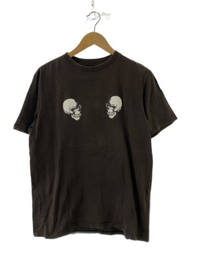 商品画像：04SS/DREAM期/グランジスカルTシャツ/3/コットン/ブラウン/プリント/ナンバーナイン// 1