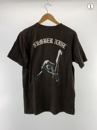 商品画像：04SS/DREAM期/グランジスカルTシャツ/3/コットン/ブラウン/プリント/ナンバーナイン// 2