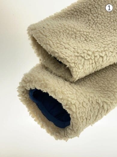 商品画像：フリースジャケット/L/ポリエステル/BEG/65625FA19// 6