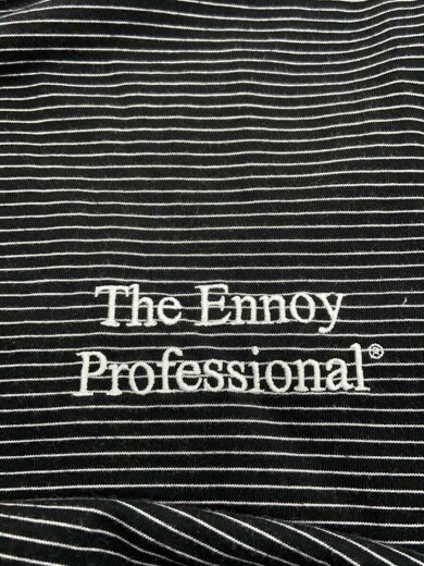 画像：the ennoy professionalTシャツ/XL/コットン/BLK/ボーダー/SS20BRENCT02AM//3