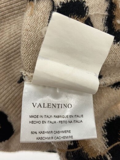 商品画像：OLD VALENTINO/カーディガン(薄手)/FREE/カシミア/BEG/レオパード// 4