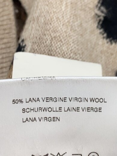 商品画像：OLD VALENTINO/カーディガン(薄手)/FREE/カシミア/BEG/レオパード// 5