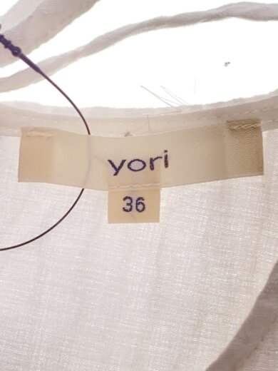 商品画像：半袖ブラウス/36/ポリエステル/WHT/無地/YR21-23065SM 3