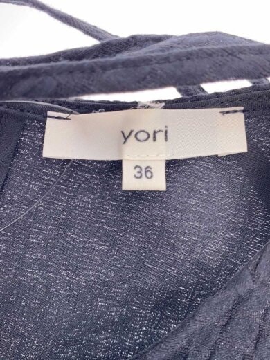 商品画像：半袖ブラウス/36/ポリエステル/BLK/無地/YR21-23065SM 3