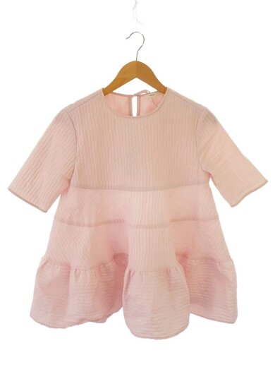 商品画像：半袖ブラウス/36/ポリエステル/PNK/無地/YR21-23065SM-3 1