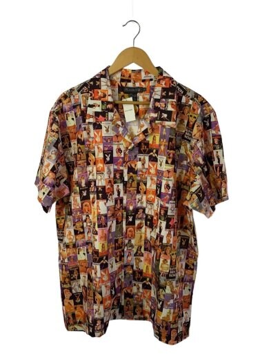 商品画像：半袖シャツ/L/ポリエステル/マルチカラー/総柄 1