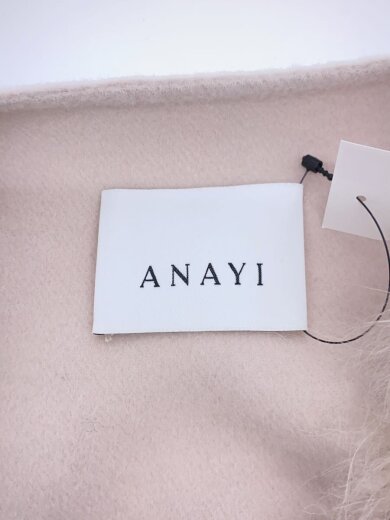 商品画像：カシミヤ山羊/リアルファーベスト/36/ウール/BEG/無地/102127-10-050-11-360 3