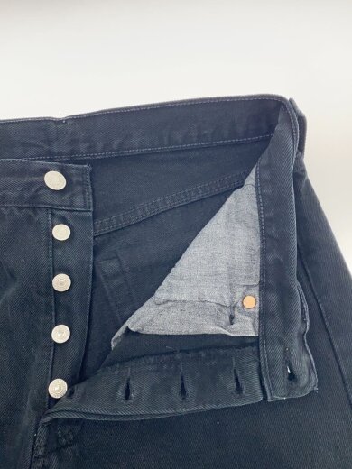 商品画像：EURO/後染めブラック/ボトム/31/デニム/BLK/無地/00501-0165 3