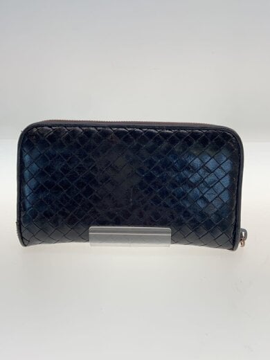 商品画像：長財布/レザー/BLK/無地/メンズ 2