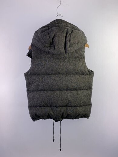 商品画像：ダウンベスト/L/ウール/GRY/無地/PP-BM-55673 2