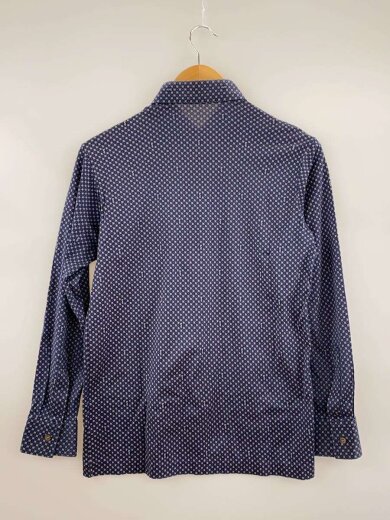 商品画像：長袖シャツ/--/--/NVY/総柄/90s// 2