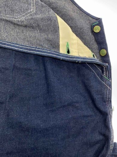 商品画像：オーバーオール/40/デニム/IDG/無地/NOV18006 3