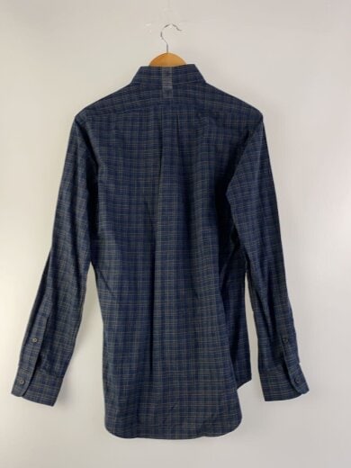 商品画像：長袖シャツ/S/コットン/NVY/チェック 2