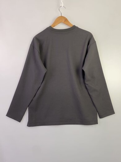 商品画像：長袖Tシャツ/S/ポリエステル/GRY/無地/DU4FLTI2M 2