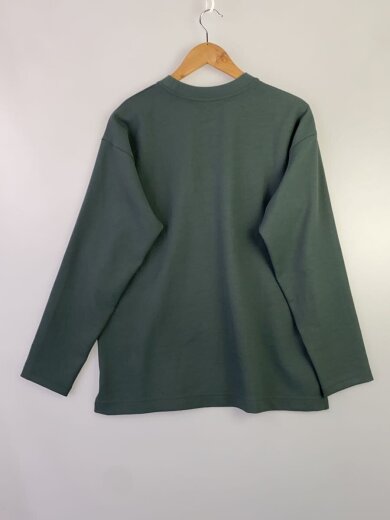 商品画像：長袖Tシャツ/S/ポリエステル/GRN/無地/DU5SLTI2M 2