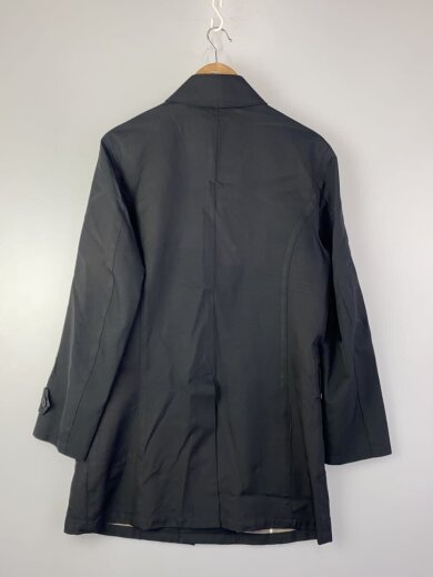 商品画像：ステンカラーコート/M/ポリエステル/BLK/無地/BMA11-700-09// 2