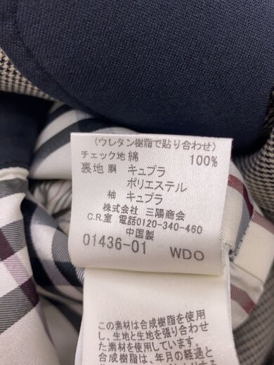 商品画像：ステンカラーコート/M/ポリエステル/BLK/無地/BMA11-700-09// 5