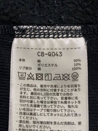商品画像：スウェット/L/コットン/BLK/プリント/C8-Q043 4