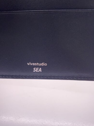 商品画像：WDS LOGO CARD WALLET/2つ折り財布/レザー/BLK/プリント/メンズ// 3